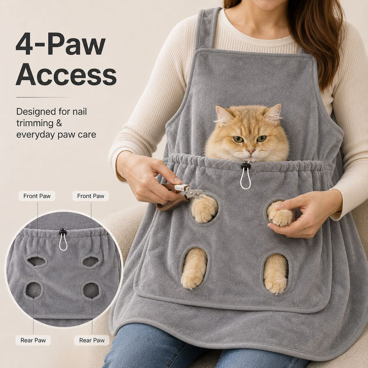 Cat Grooming & Cuddle Apron