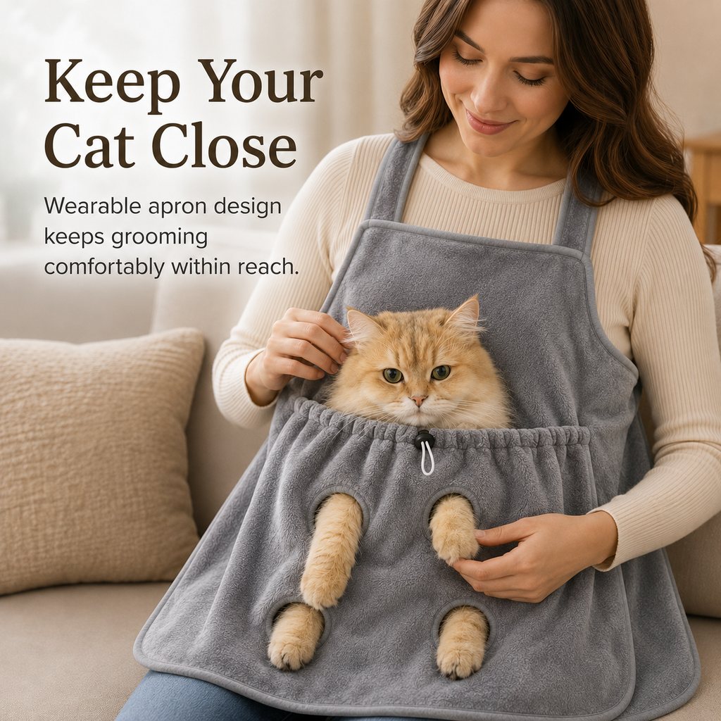 Cat Grooming & Cuddle Apron