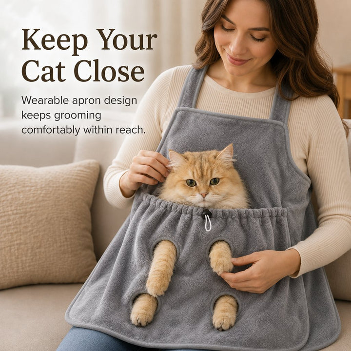 Cat Grooming & Cuddle Apron