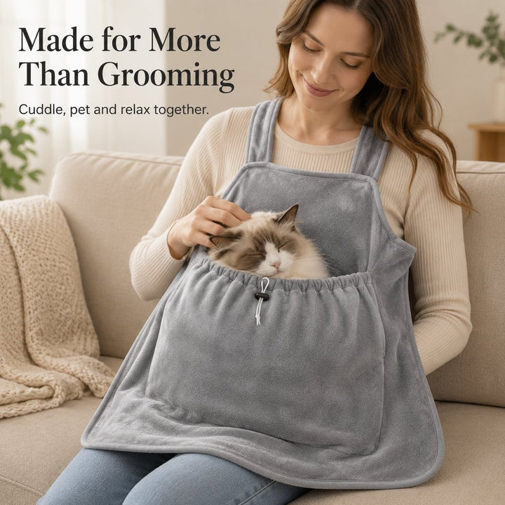 Cat Grooming & Cuddle Apron