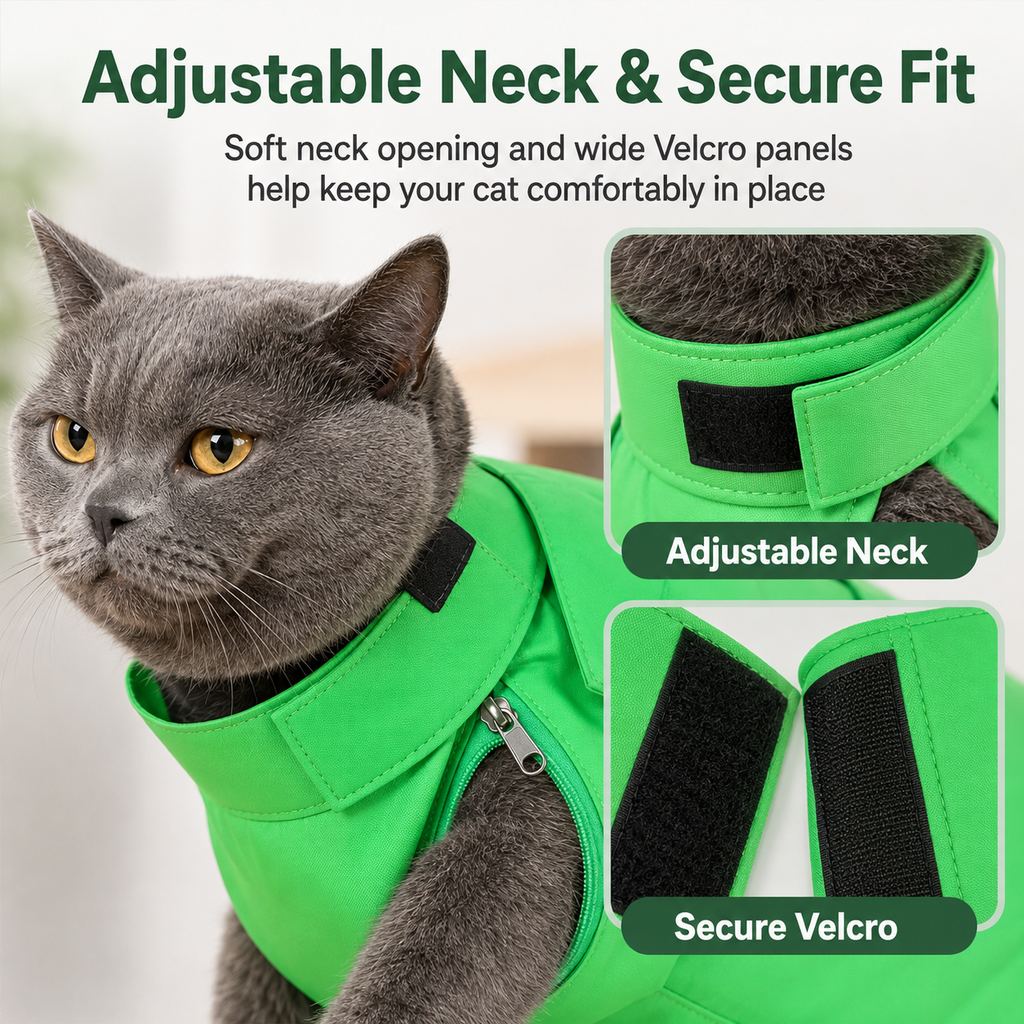Multi-Use Cat Carrier & Grooming Bag | Easy Paw Access for Vet Visits & At-Home Care