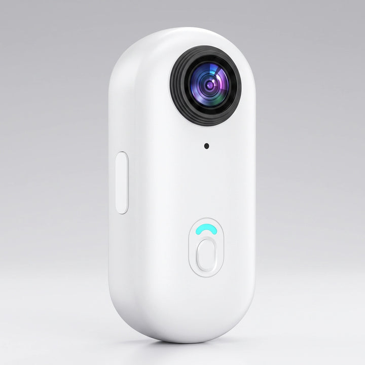 Compact 4K Wearable Action Camera with 128GB Storage and Wide Angle Lens