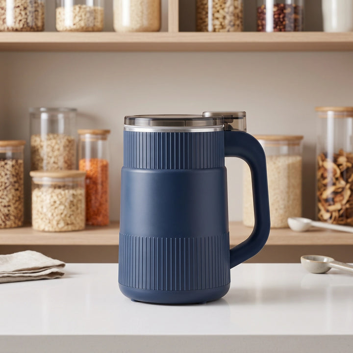 Compact Electric Grain Mill for Fresh Flour from Grains Seeds and Cereals