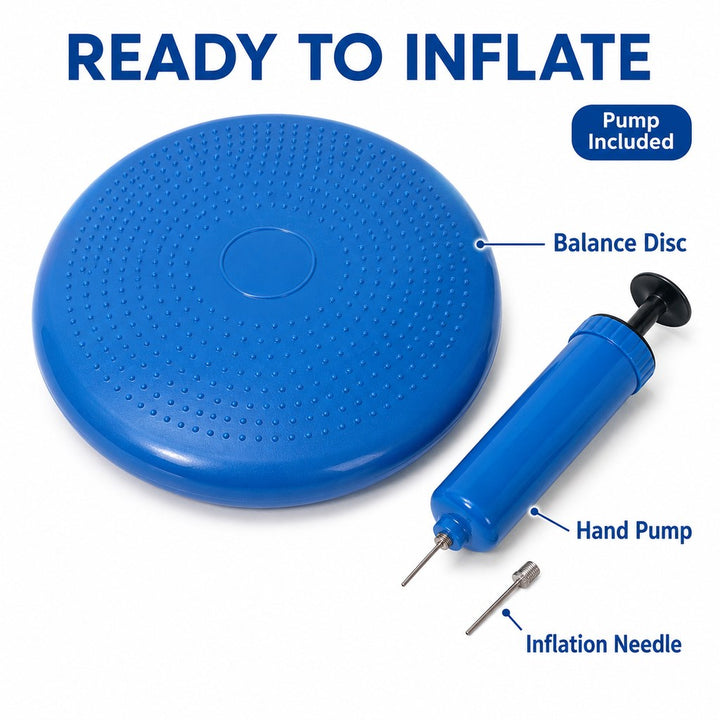 Inflatable Dog Balance Disc with Pump