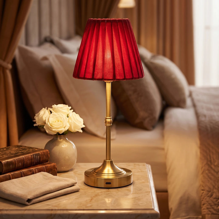 Cordless Rechargeable Table Lamp with USB-C Charging and 3 Brightness Levels