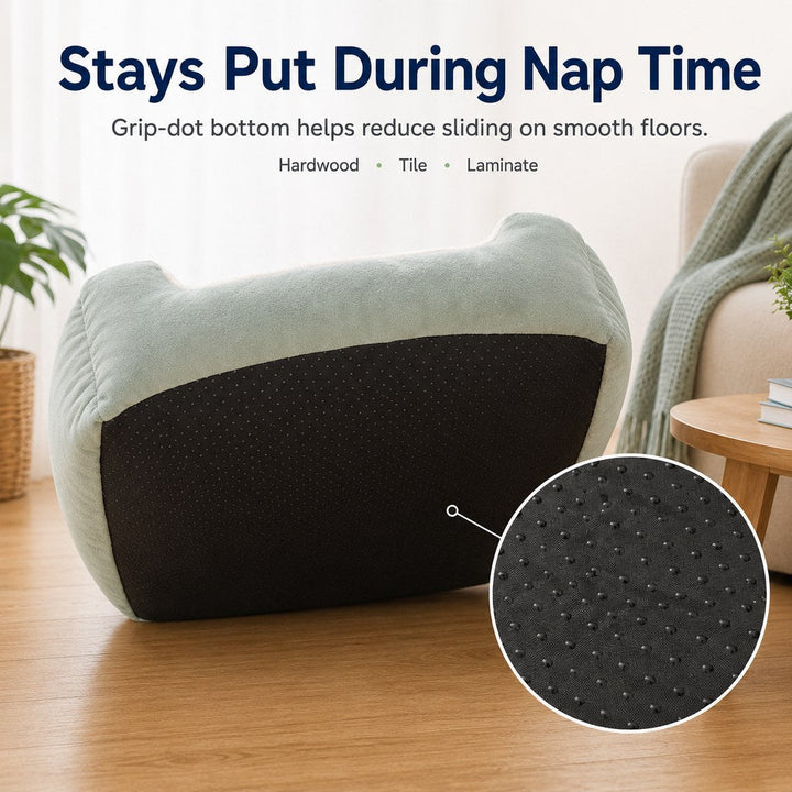 Cozy Plush Bolster Pet Bed for Cats & Dogs | Warm Raised-Side Bed with Easy Step-In Entry