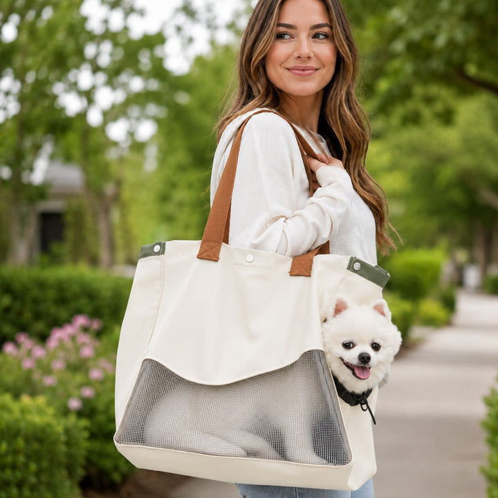 Pet Carrier Tote Bag for Cats & Small Dogs
