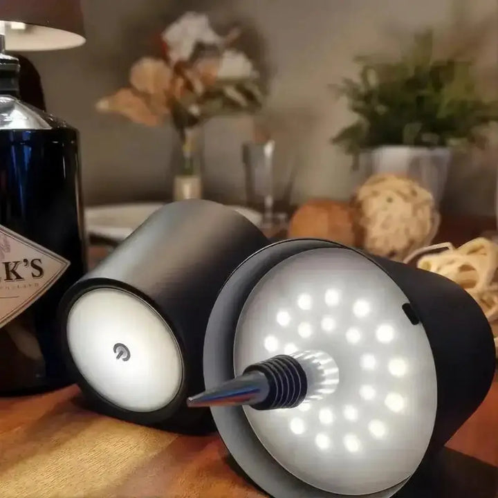 Rechargeable LED Bottle Lamp - Cordless Wine Bottle Light Insert