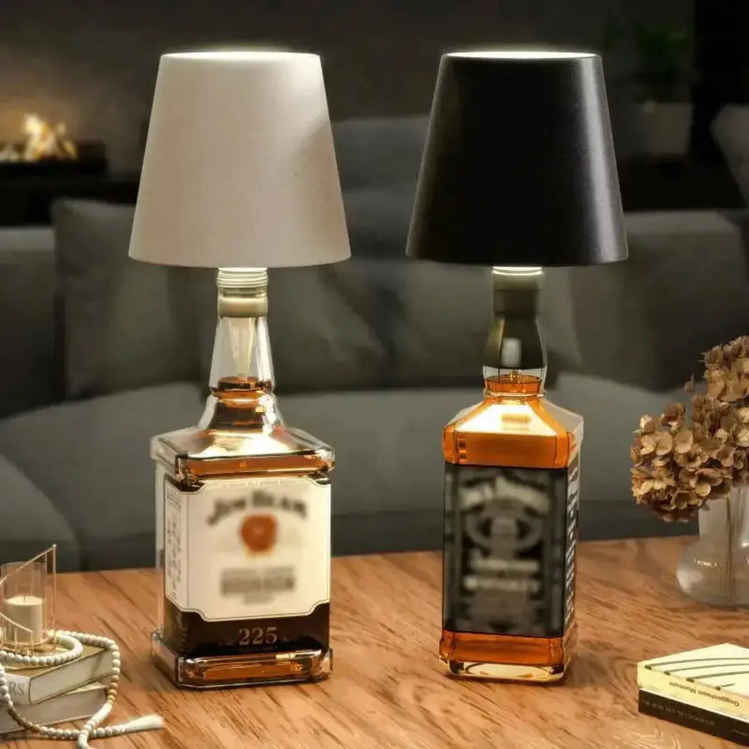 Rechargeable LED Bottle Lamp - Cordless Wine Bottle Light Insert