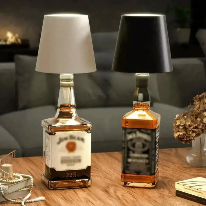 Rechargeable LED Bottle Lamp - Cordless Wine Bottle Light Insert