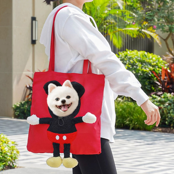 Head-Out Cat Carrier Tote for Walks & Vet Visits