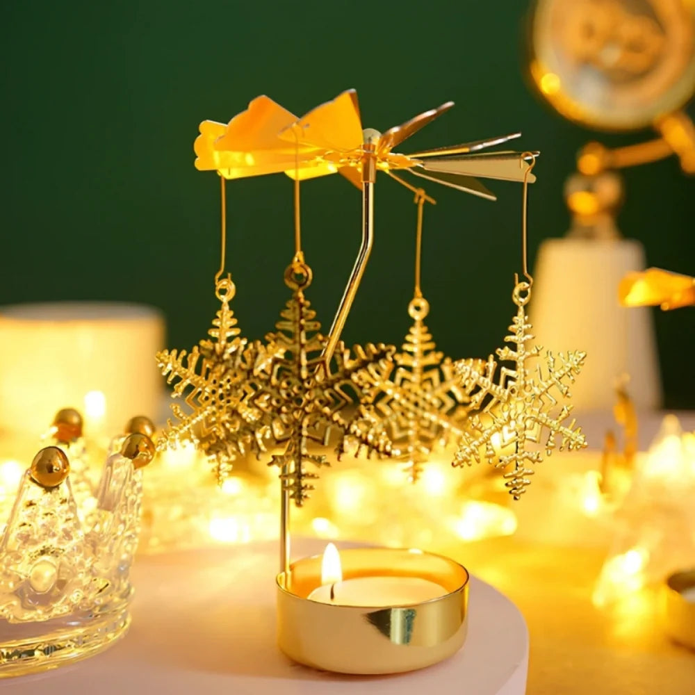 Candle Carousel | Whispers in Motion, Decorative & Versatile
