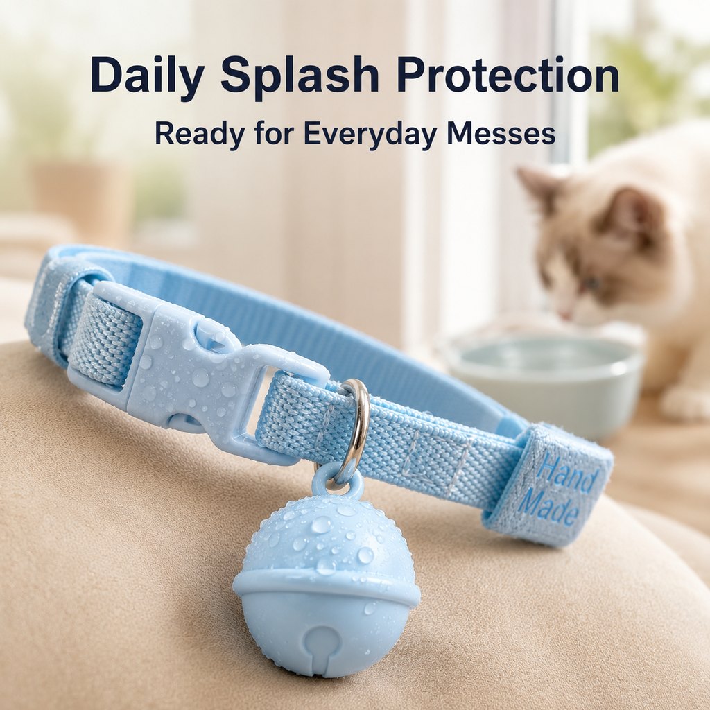 Smart Pet Tracker Bell Collar for Cats & Small Dogs