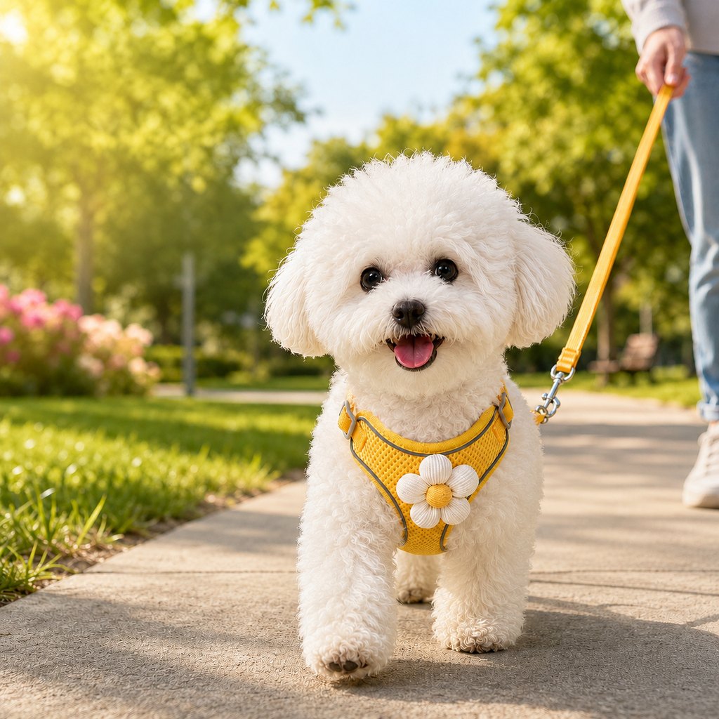 Daisy Pet Harness & Leash Set for Daily Walks