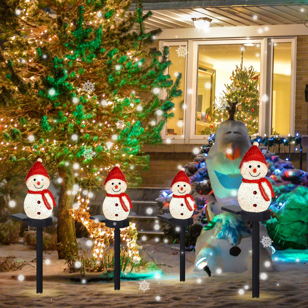 Christmas Snowman Decoration stake light