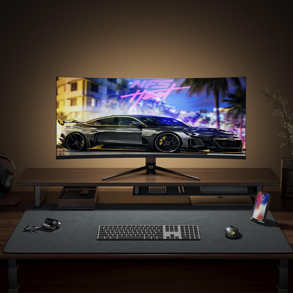 Desk Shelf Monitor Stand – Ergonomic & Organised