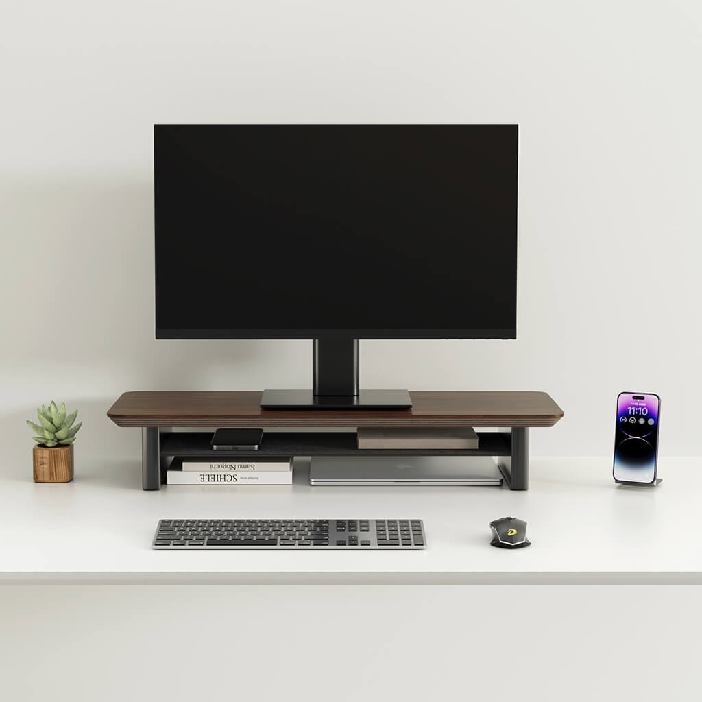 Desk Shelf Monitor Stand – Ergonomic & Organised