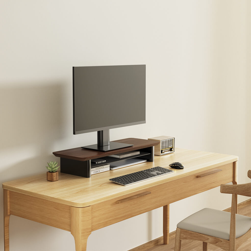 Desk Shelf Monitor Stand – Ergonomic & Organised