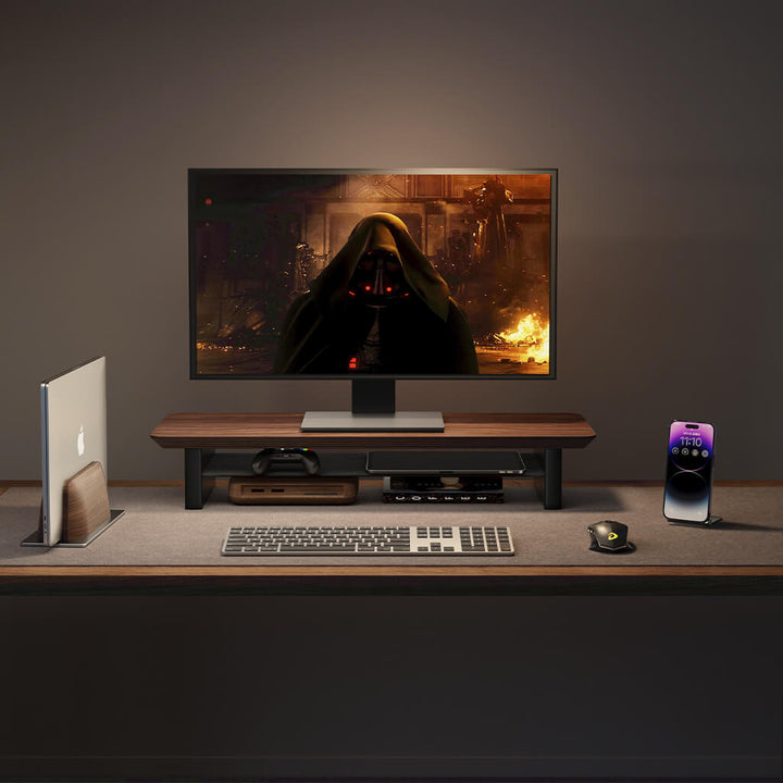 Desk Shelf Monitor Stand – Ergonomic & Organised