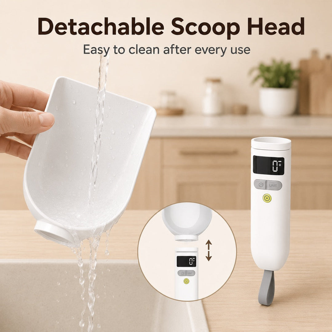 Digital Pet Food Measuring Spoon | Precision Portion Control for Cats & Dogs