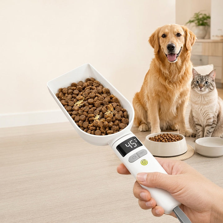 Digital Pet Food Measuring Spoon | Precision Portion Control for Cats & Dogs