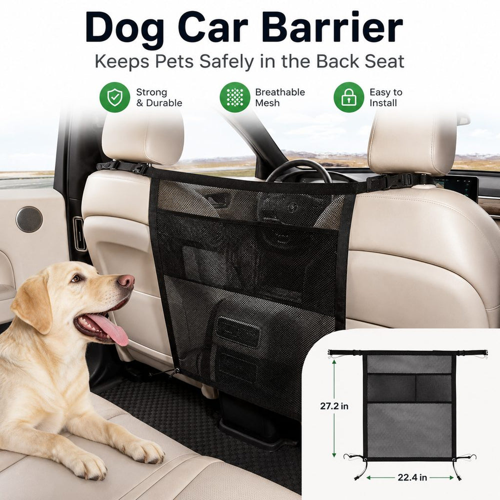 Dog Car Barrier Mesh for Road Trips