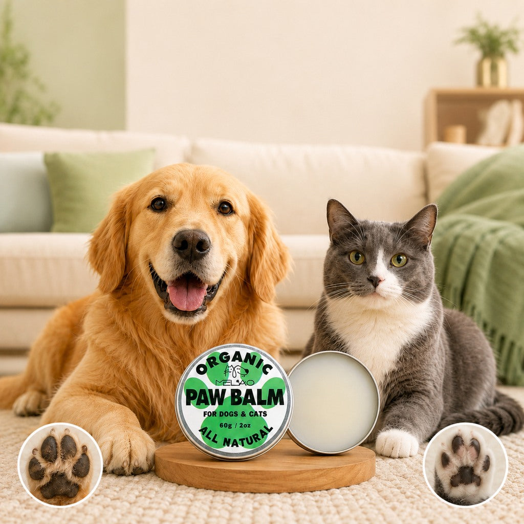 Dog & Cat Paw Balm for Post-Walk Care | Moisturizes Dry, Rough Paw Pads