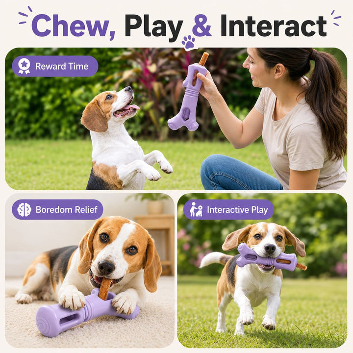 Dog Chew Stick Holder for Safer Treat Time at Home