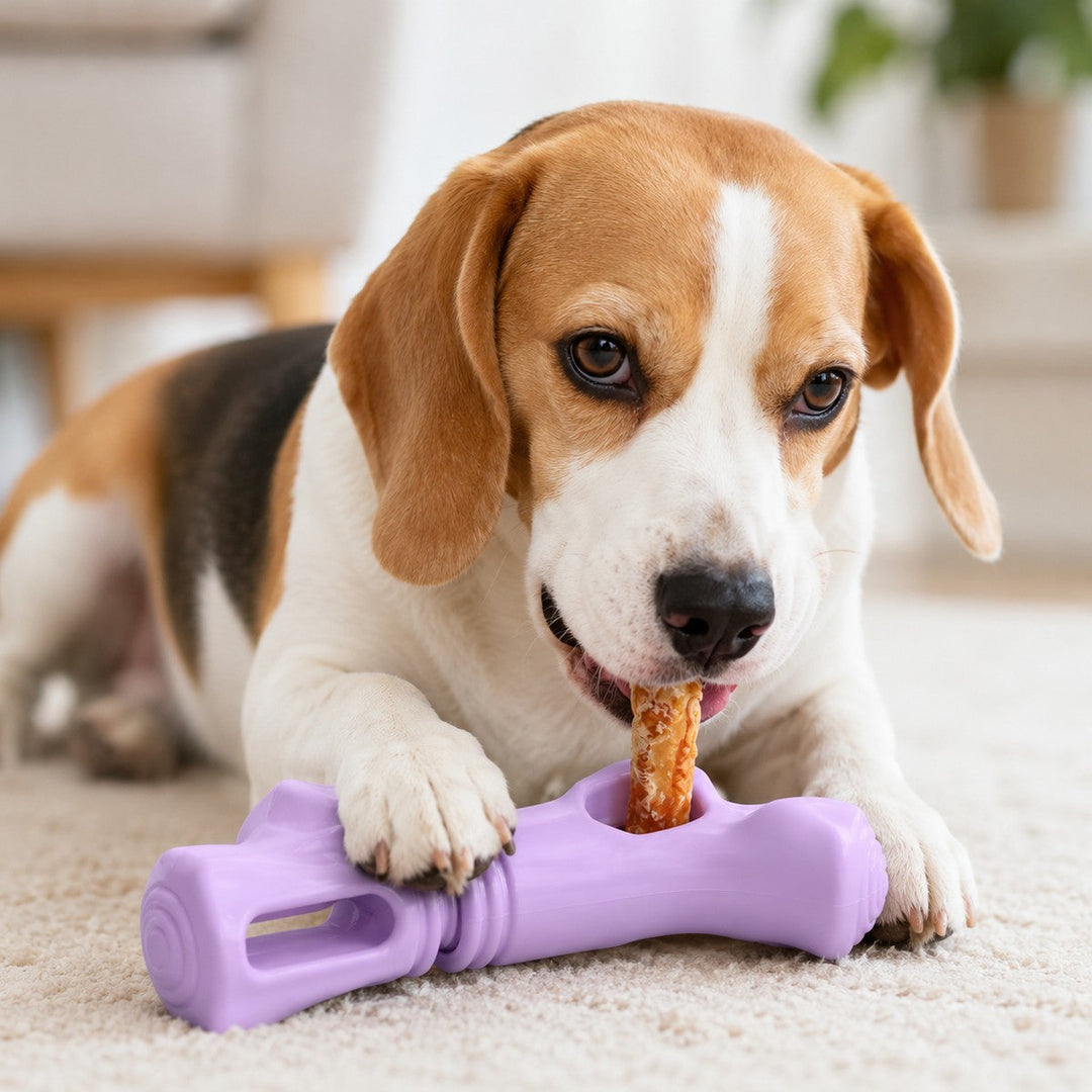 Dog Chew Stick Holder for Safer Treat Time at Home