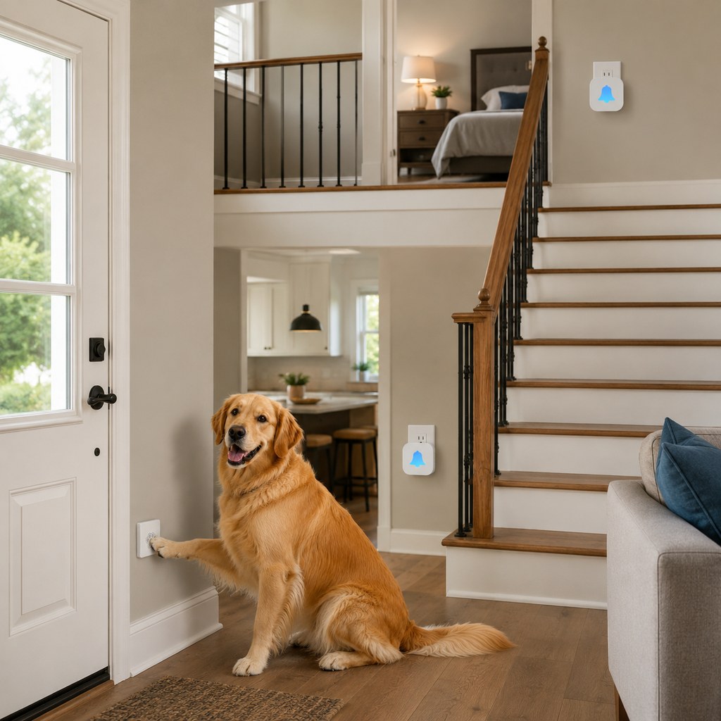 Wireless Dog Doorbell for Potty Training