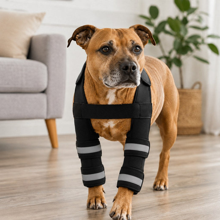 Dog Double Front Leg Support Brace for Unsteady Walking