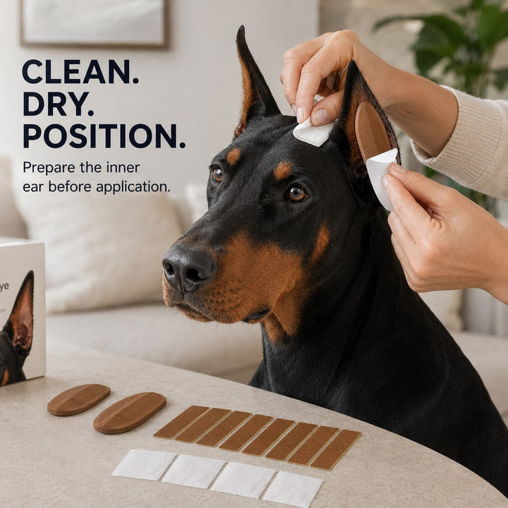 At-Home Dog Ear Posting Support Patch Kit