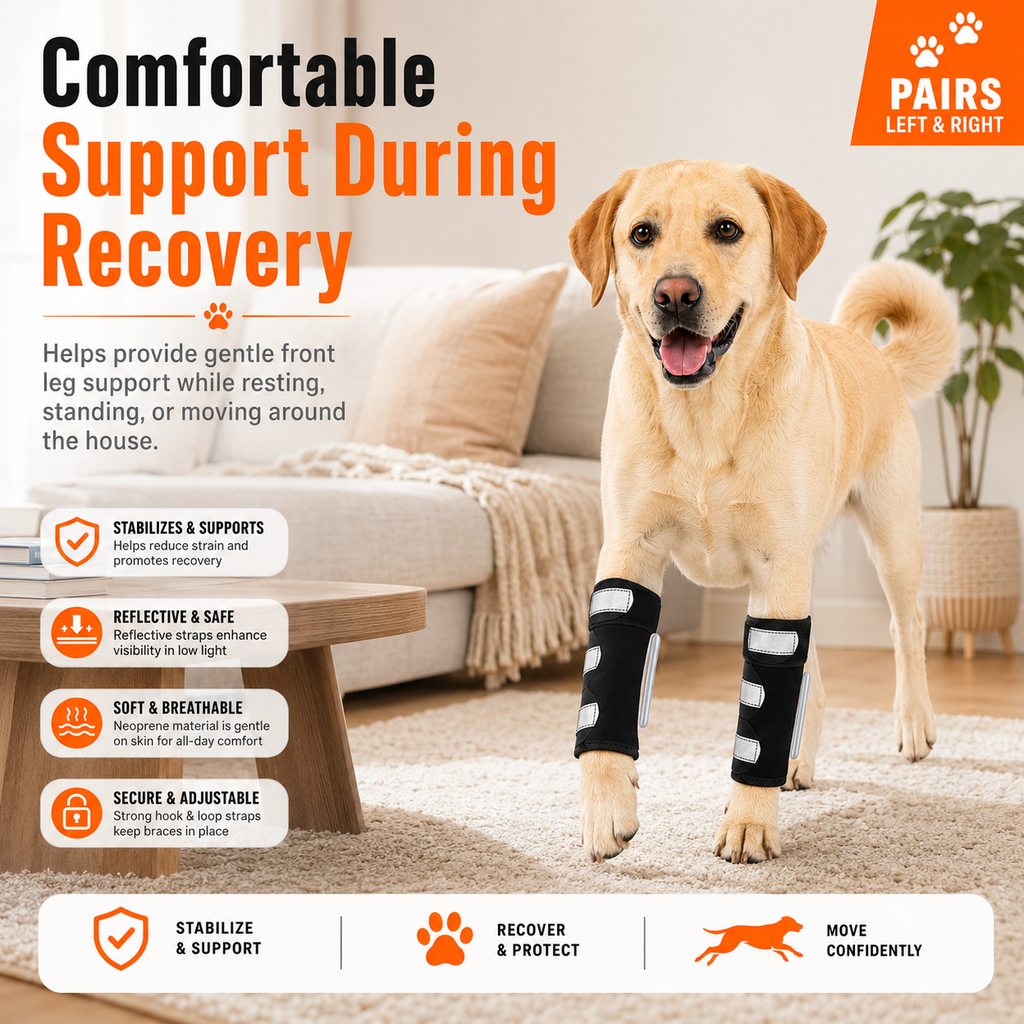 Dog Front Leg Brace for Weak or Injured Legs