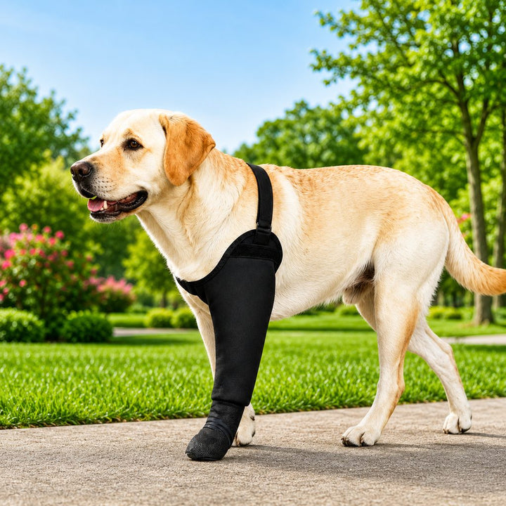 Dog Front Leg Protective Sleeve for Recovery & Walks | Helps Reduce Licking