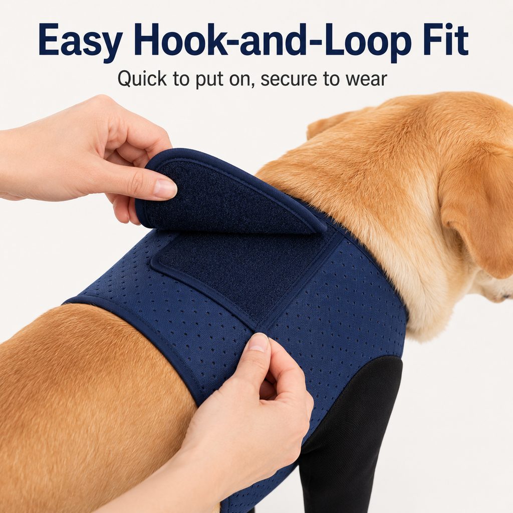 PawGuard Dual Front Leg Recovery Sleeves for Dogs