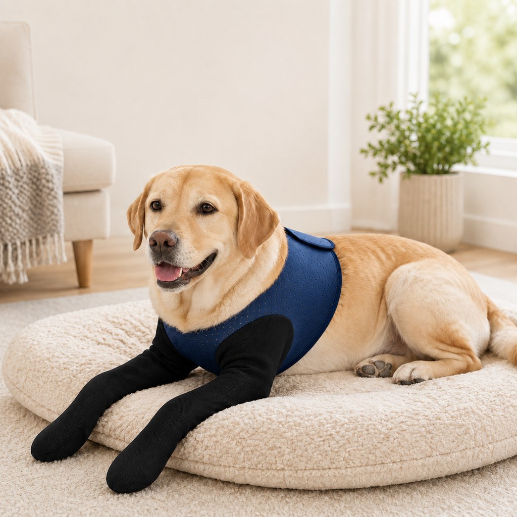 PawGuard Dual Front Leg Recovery Sleeves for Dogs