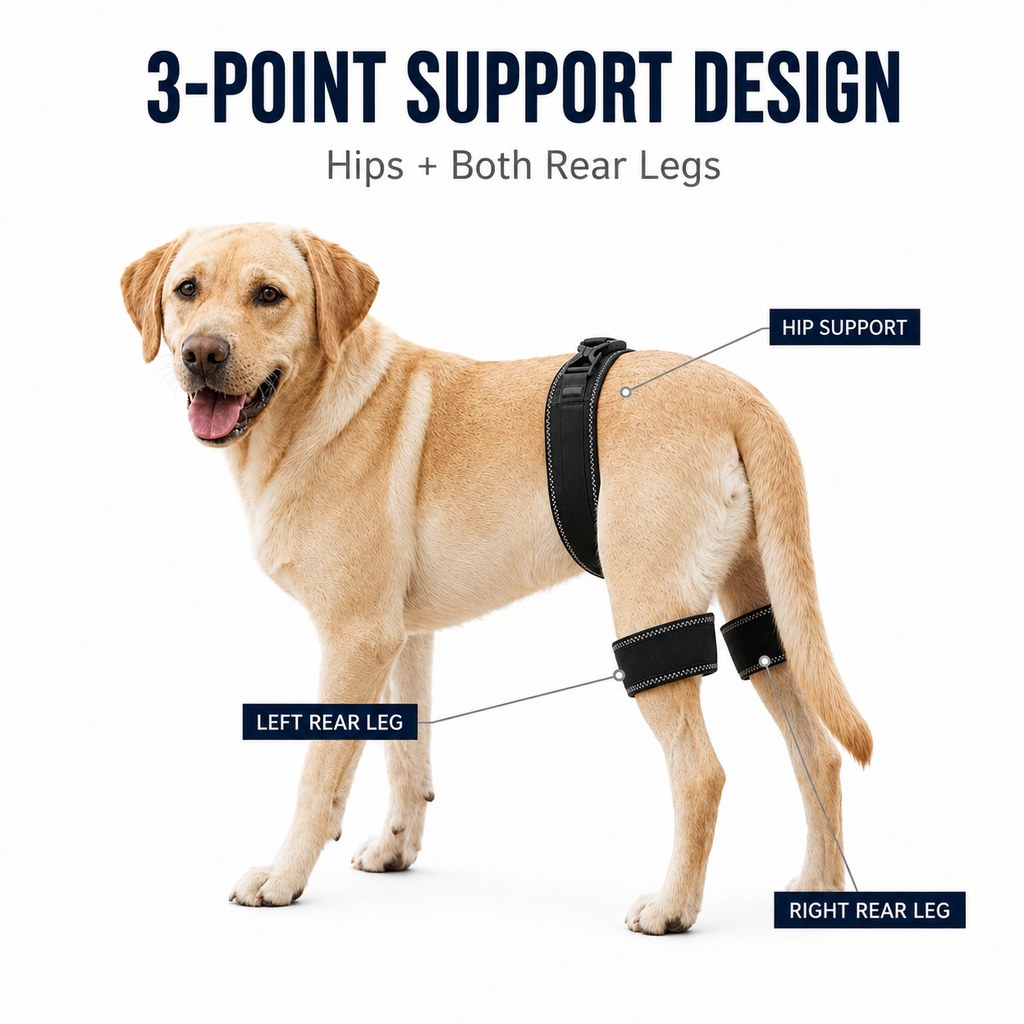 Dog Hip & Rear Leg Support Brace