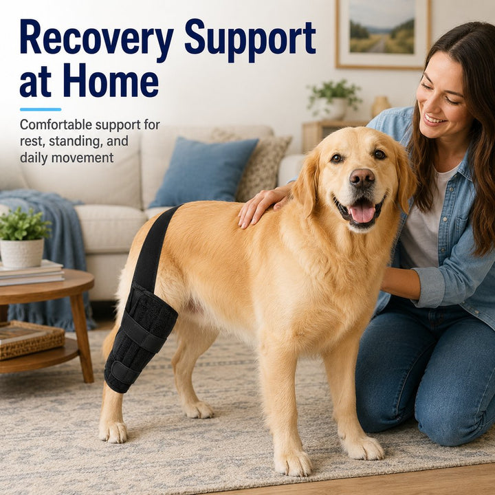 Adjustable Dog Leg Support Brace for Daily Walks | Support for Weak Front or Hind Legs