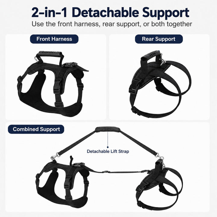 Full-Body Dog Lift Harness for Large Dogs