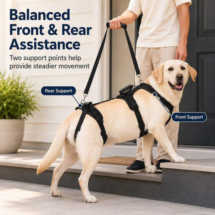 Full-Body Dog Lift Harness for Large Dogs