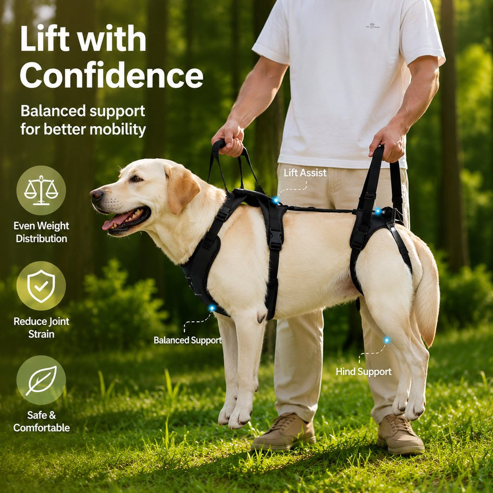 Full-Body Dog Lift Harness for Large Dogs