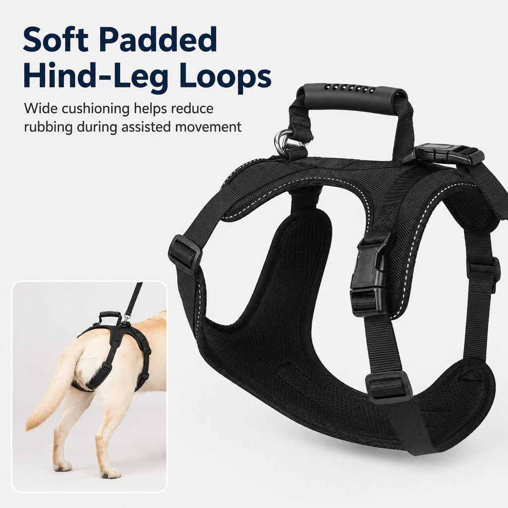 Full-Body Dog Lift Harness for Large Dogs