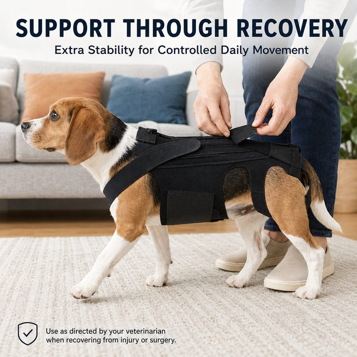 Dog Back Support Brace for Senior & Recovering Dogs