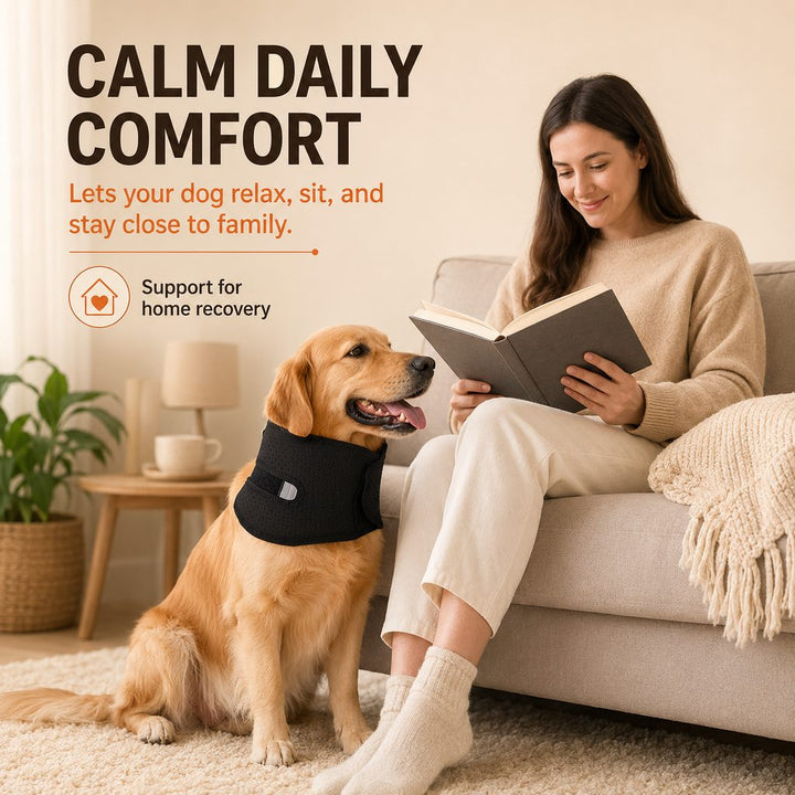 Dog Neck Brace for Post-Surgery Recovery & Daily Neck Support