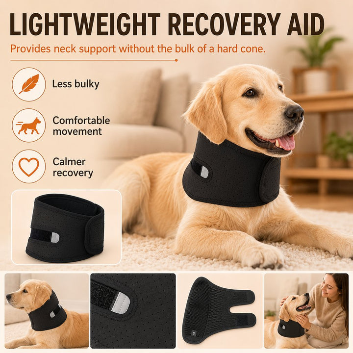 Dog Neck Brace for Post-Surgery Recovery & Daily Neck Support