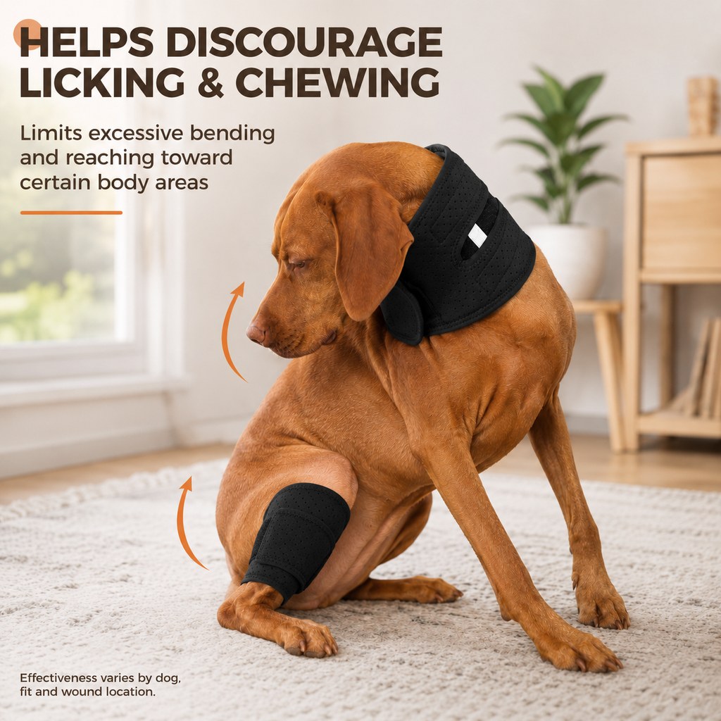Adjustable Dog Neck Support Brace for At-Home Rest