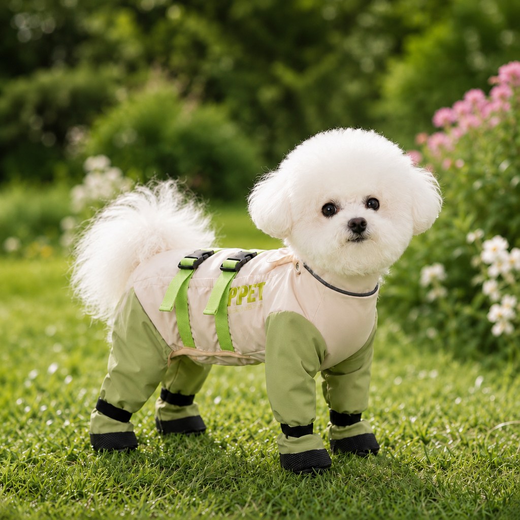 Dog Outdoor Protection Suit | Keep Fur Cleaner from Grass, Dirt, Bugs & Wet Ground During Walks