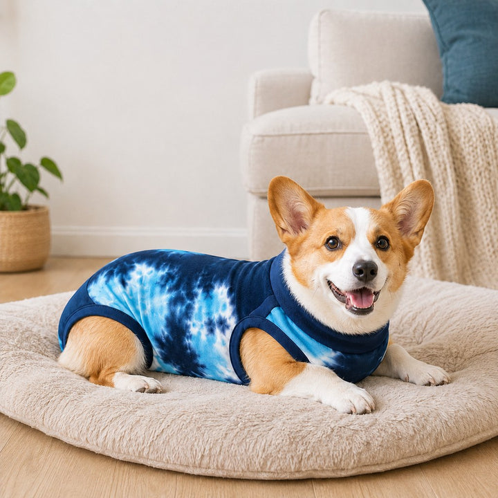 Dog Post Surgery Recovery Suit | Soft Anti-Lick Protective Onesie for Spay Neuter Recovery