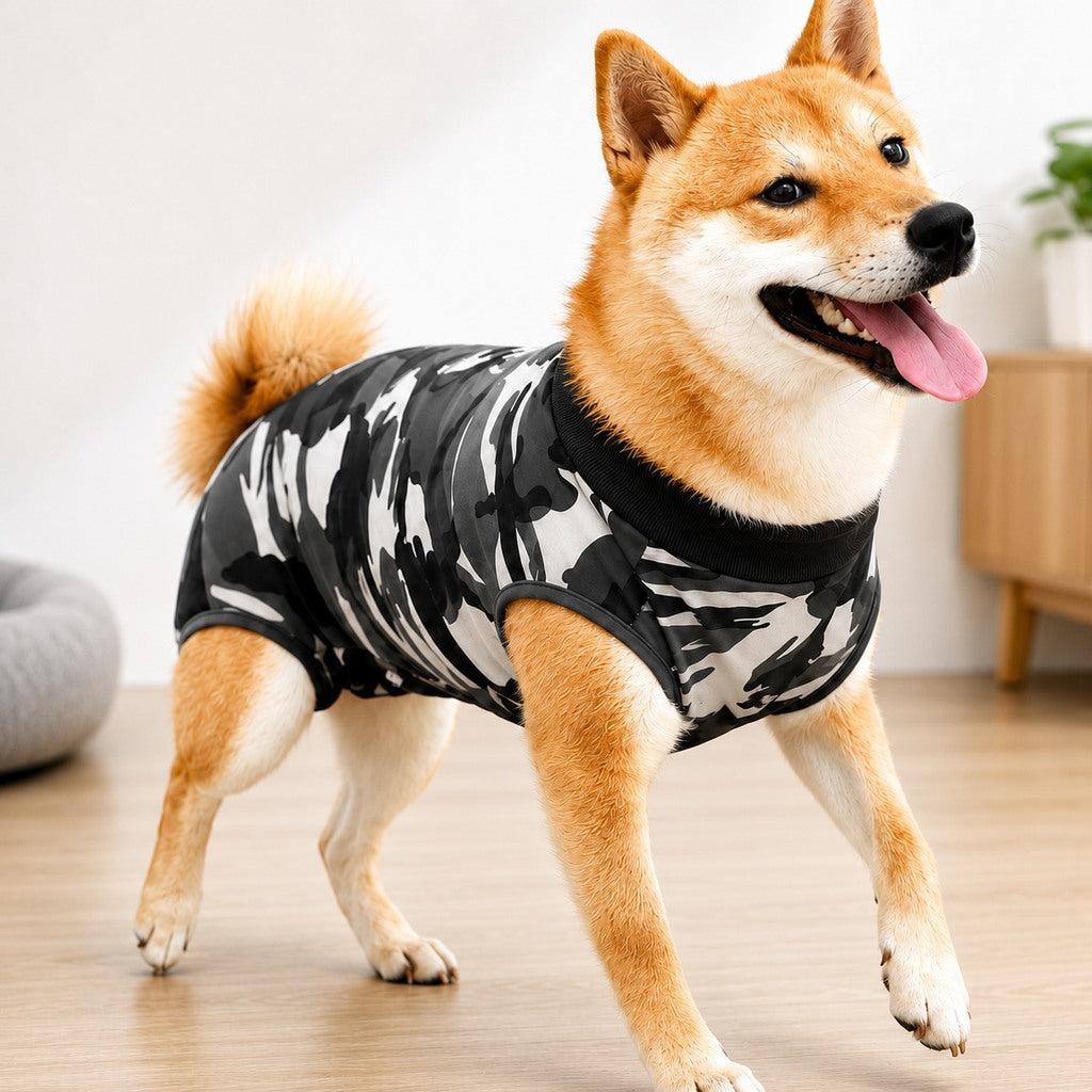 Dog Post-Surgery Recovery Suit for Spay & Neuter | Anti-Lick Cone Alternative