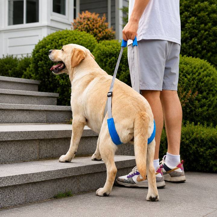 Dog Rear Leg Lift Support Sling for Stairs & Cars | Senior Dog Mobility Support